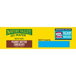 Nature Valley Crispy Creamy Wafer Bar, Peanut Butter Chocolate, 4g Protein, 5 Bars, 6.5 oz - Thumbnail 14