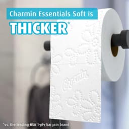 Charmin Essentials Soft Toilet Paper 12 Mega Rolls, 330 Sheets Per Roll - Thumbnail 6