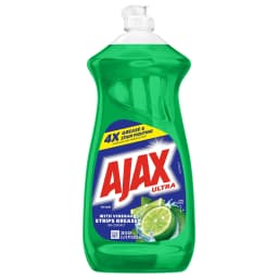 Ajax Ultra Liquid Dish Soap, Mess-Free, Easy-Flip Cap, Lime Scent with Vinegar, 28 fl oz - Thumbnail 11