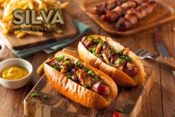Silva Louisiana Brand Premium Hickory Smoked Hot Links, Refrigerated, 12 oz Plastic Sealed - Thumbnail 3