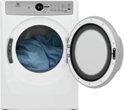 ELFE7337AW 27" Electric Dryer with 8 cu. ft. Capacity 7 Dry Cycles UL Listed Delay Start Control Lock LuxCare Lint Shield Luxury-Quiet Sound System - Thumbnail 3