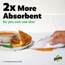 Bounty Paper Towels Select-A-Size White, 10 Triple Rolls, 123 Sheets Per Roll - Thumbnail 9