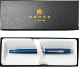 Cross Coventry Blue Lacquer Rollerball Pen - Thumbnail 4