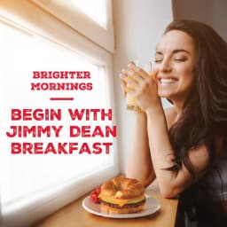 Jimmy Dean Frozen Breakfast Sandwich, Sausage Egg & Cheese Croissant, 54 oz, 12 Count - Thumbnail 2