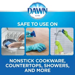 Dawn Non-Scratch Kitchen Dish Sponges, Blue (Pack of 9) - Thumbnail 6