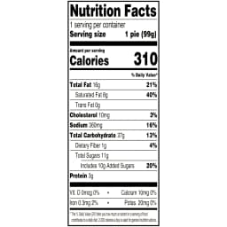 Freshness Guaranteed 4-inch Mini Baked Lemon Pie, 3.5 oz, 1 Count - Thumbnail 5