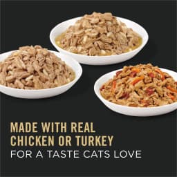 Purina Pro Plan Gravy Wet Cat Food Variety Pack, Chicken & Turkey Favorites, 12 Pack, 3 oz. Cans - Thumbnail 3