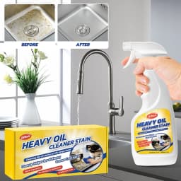 Gihen Multi-Purpose Cleaner Heavy Oil for Kitchen Household Oven Stove Range Hood Sink - Thumbnail 6