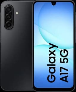 Samsung Galaxy A17 5G A176B 128GB Dual-SIM GSM Unlocked Android Smartphone (Latin America Version) - Black - Thumbnail 1