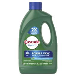 Cascade Complete Gel Dishwasher Detergent, Fresh Scent, 60 oz - Thumbnail 7