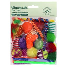 Vibrant Life Value Pack Cat Toys, 24 Pieces - Thumbnail 1