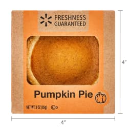Freshness Guaranteed 4-inch Baked Mini Pumpkin Pie, 3 oz Box - Thumbnail 6