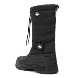 Men's Waterproof Hiking Winter Snow Boots Insulated Fur Liner Lightweight Outdoor Tall Boots - Thumbnail 3