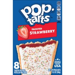 Pop-Tarts Toaster Pastries, Breakfast Foods, Kids Snacks, Frosted Strawberry (8 Pop-Tarts) - Thumbnail 10