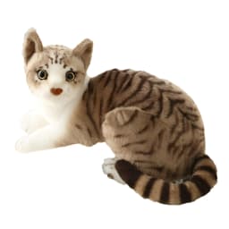 BESTSKY Siamese Cat Stuffed Animal,Shorthair Cat Realistic Plush Cat Stuffed Toys,Gift for Kids 12Inches - Thumbnail 2