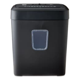 Pen+Gear 6-Sheet Cross-Cut Paper/Credit Card Shredder with 3.7 Gallon Bin, Black, Home & Office Use - Thumbnail 3
