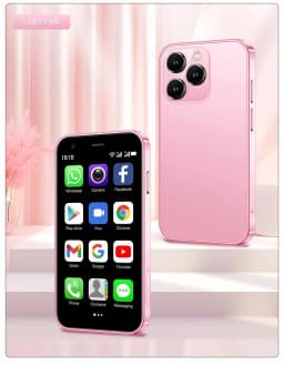 SOYES XS15 Android 8.1 2GB RAM 16GB ROM Ultra-thin 3 Inch Dual SIM Smart Phone, Pink - Thumbnail 22