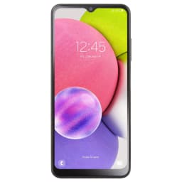Total by Verizon Samsung Galaxy A03s, 32GB, Black - Prepaid Smartphone [Locked to Total by Verizon] - Thumbnail 1