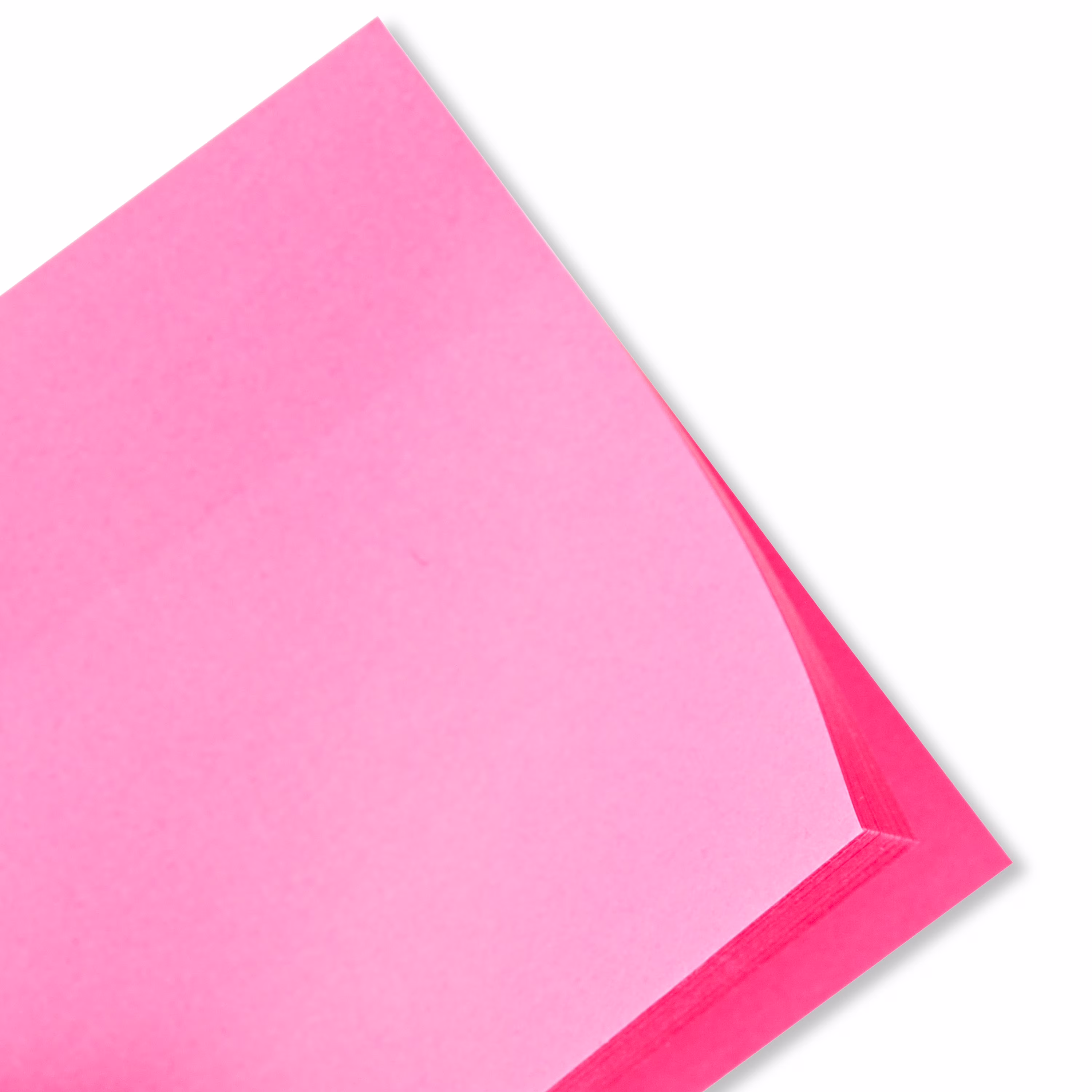 Pen+Gear Square Shaped Sticky Notes, 3" x 3", Magenta, 100 Sheets - Thumbnail 2