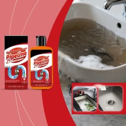 Cleaner Powerful Clog Remover Kitchen Bathroom Toilet Unclogging Wonder 100ml, Multicolor - Thumbnail 2