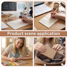 Y&N - 60 Packs Mini Notebooks Bulk, Lined Pages Small Pocket Notebook Kraft Paper Prizes Classroom Gift Exchange End of The Year Gifts for Students - Thumbnail 7