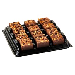 Marketside Bite Sized Turtle Chocolate Brownies, 13.3 oz, 12 Count (Shelf-Stable) - Thumbnail 2