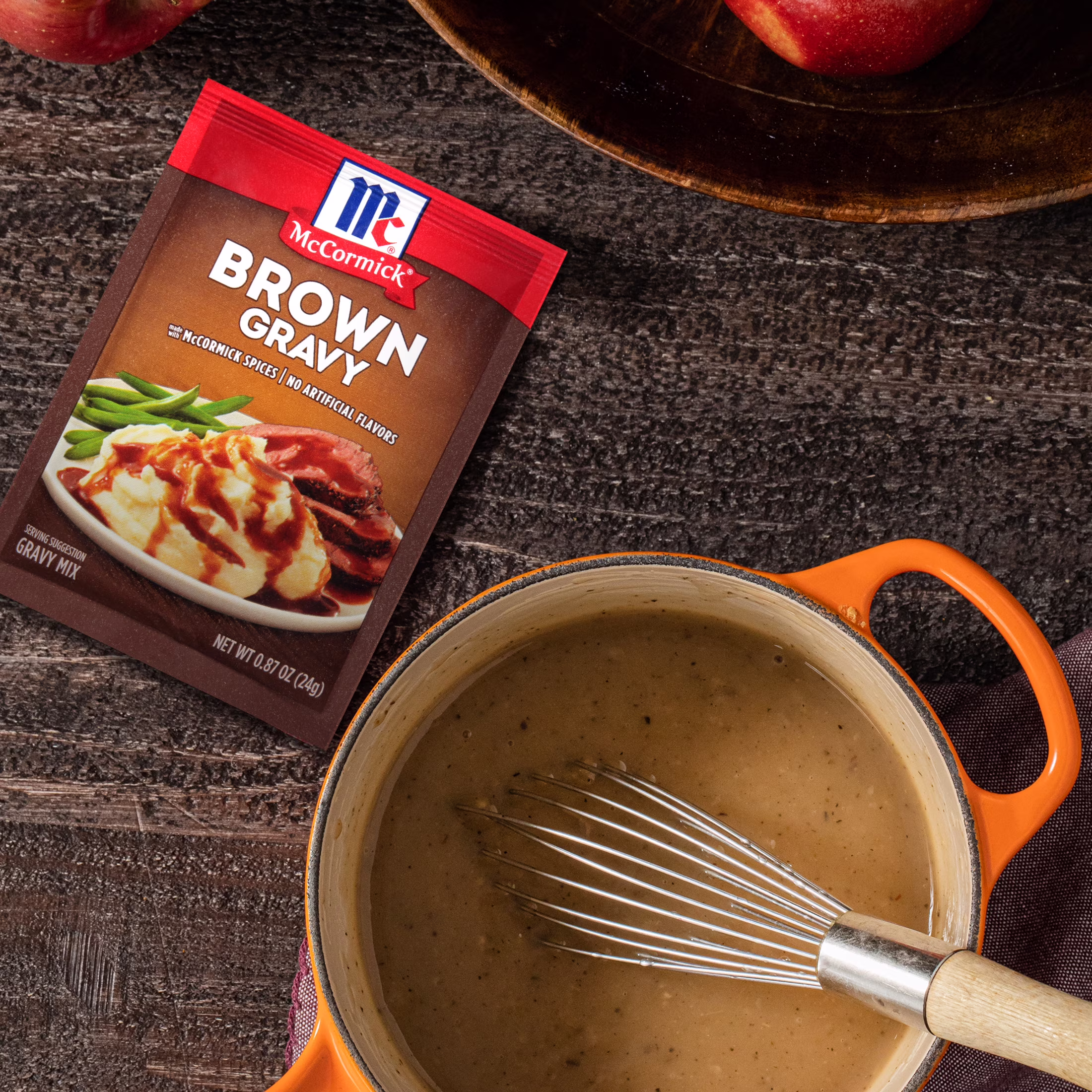 McCormick Brown Gravy Mix, 0.87 oz Packet - Thumbnail 6