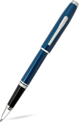 Cross Coventry Blue Lacquer Rollerball Pen - Thumbnail 1