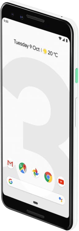 Google Pixel 3 64GB Unlocked GSM & CDMA 4G LTE Android Phone w/ 12.2MP Rear & Dual 8MP Front Camera - Clearly White - Thumbnail 3