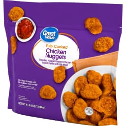 Great Value Breaded Chicken Nuggets, 70 oz (Frozen) - Thumbnail 12