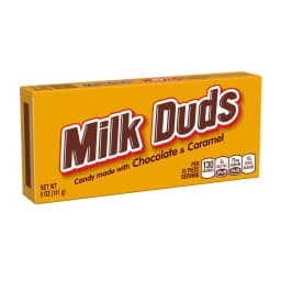 Milk Duds Chocolate and Caramel Candy, Movie Theater Box Candy, 5 oz - Thumbnail 2