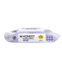 The Honest Company Lavender Sanitizing Alcohol Wipes, Antibacterial with Aloe, Kills 99.99% of Germs, 50 Count - Thumbnail 11