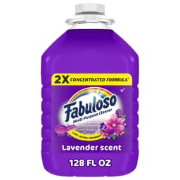 (3 pack) Fabuloso 2X Multi-Purpose Cleaner, No Rinse Floor Cleaner, Lavender Scent, 128 fl oz - Thumbnail 2