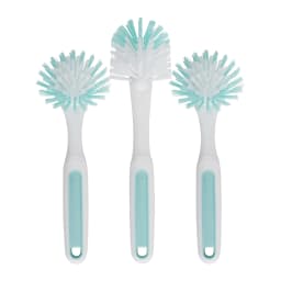 GoodCook PROfreshionals 3-Piece BPA-Free Kitchen Dish Brush Set, Teal - Thumbnail 1