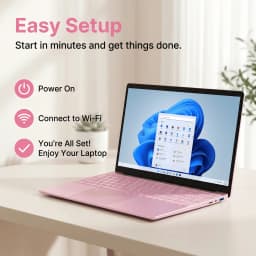 MiniHyper 15.6" Pink Laptop, Intel N5100, 8GB RAM, 512GB SSD, FHD IPS Display, Windows 11 Pro, Backlit Keyboard - Thumbnail 12