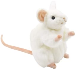 Hansa 5" White Mouse - Thumbnail 2