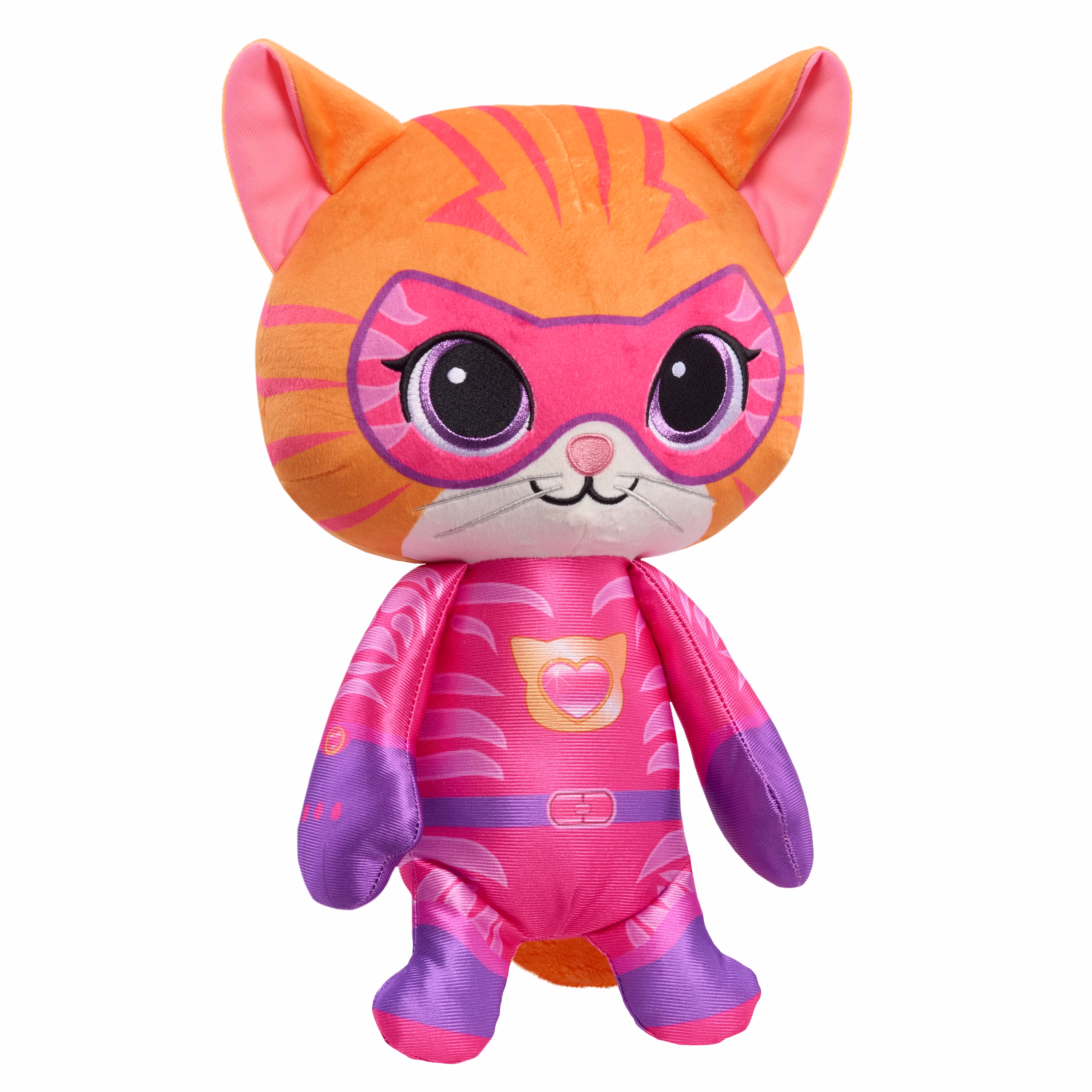 Disney Jr. SuperKitties 15-inch Large Plush Ginny Stuffed Animal, Toy for Kids Ages 2 and up - Thumbnail 7