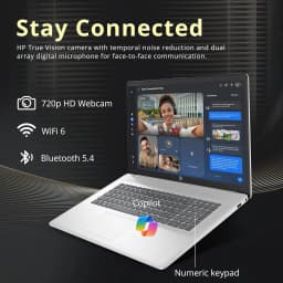 HP 17.3" FHD Business Laptop, Intel i7-1355U, 32GB RAM, 2TB Storage (1TB SSD+1TB Docking Station Set) - Thumbnail 5