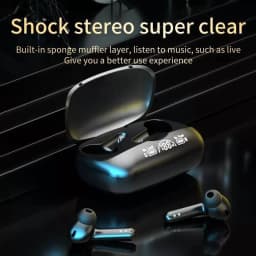 RHEA- True Wireless Earbuds Bluetooth 5.2 Waterproof Headphones With Charging Case - Thumbnail 5