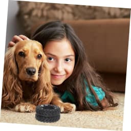 Indestructible Tire Dog Toys for Aggressive Chewers, Heavy Duty Durable Rubber Chew Toy for Large Breed Dogs, Long Lasting Teething Training Toy - Thumbnail 4
