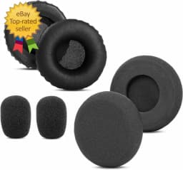 RHEA- Ear Pads Foam Compatible With Vxi Blueparrott B250-Xt Plus B250Xt B150 Headset - Thumbnail 1