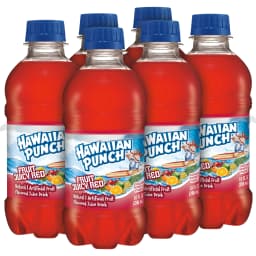 Hawaiian Punch Fruit Juicy Red Juice, 10 fl oz, 6 Count Bottles - Thumbnail 6
