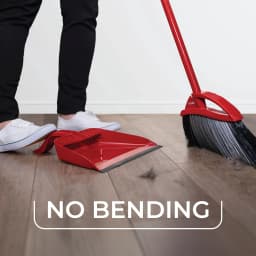 O-Cedar PowerCorner Pet Pro Broom and Dustpan Set Step-on Large - Thumbnail 5