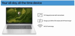 HP AI AI Powered Laptop 17.3in IPS FHD Display, 32GB DDR5, 1TB PCIe SSD - Thumbnail 6