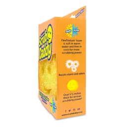 Scrub Daddy Original Sponge Scratch-Free Dish Scrubber, Kitchen & Bath Cleaning Supplies. Scrubbies & Esponjas De Fregar - Thumbnail 4