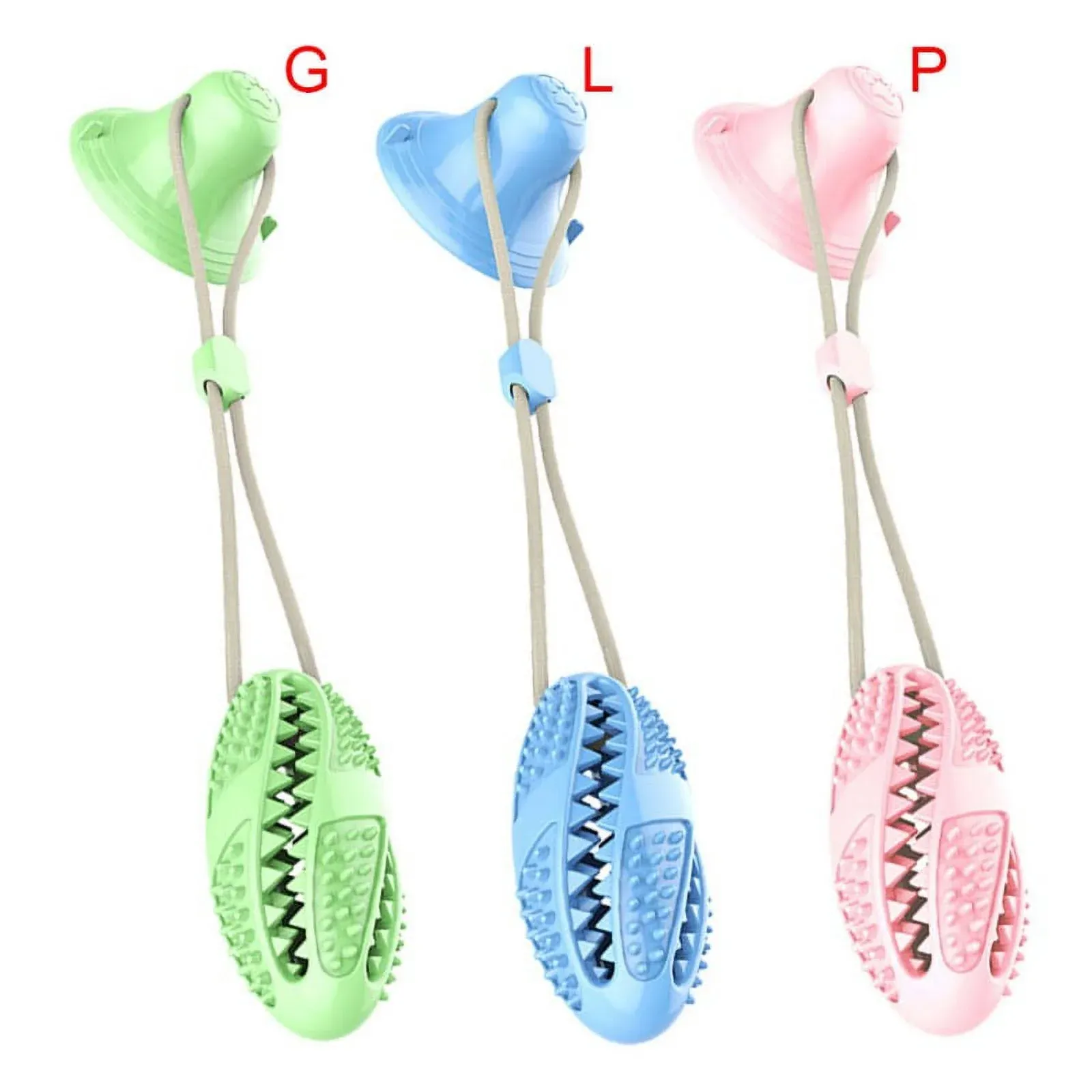 Pet Dog TPR Sucker Chews, Molars And Cleans Teeth Interactive Leaking Toy