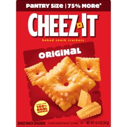 Cheez-It Original Baked Snack Crackers, Lunch Snacks, 12.4 oz - Thumbnail 9