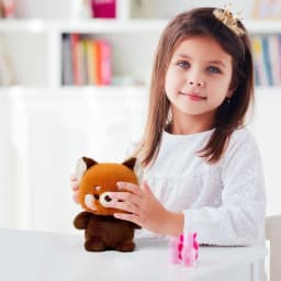 YiJuHui 1pcs Plush Raccoon Stuffed Animal Ultra Soft Sleep Aid Toy for Anxiety Relief and Comforting Companion - Thumbnail 4