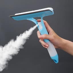 Window Cleaning Tool with Spray Bottle, Squeegee and Scrubber for Glass Shower Doors, Mirrors, and Car Windshield, Portable All-Purpose Cleaner Kit - Thumbnail 9