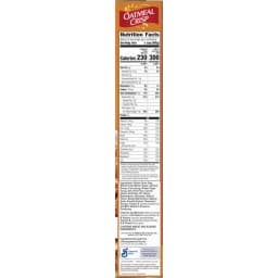 Oatmeal Crisp Heart Healthy Cereal, High Fiber Cereal Made with Whole Grain, 19.7 oz - Thumbnail 6